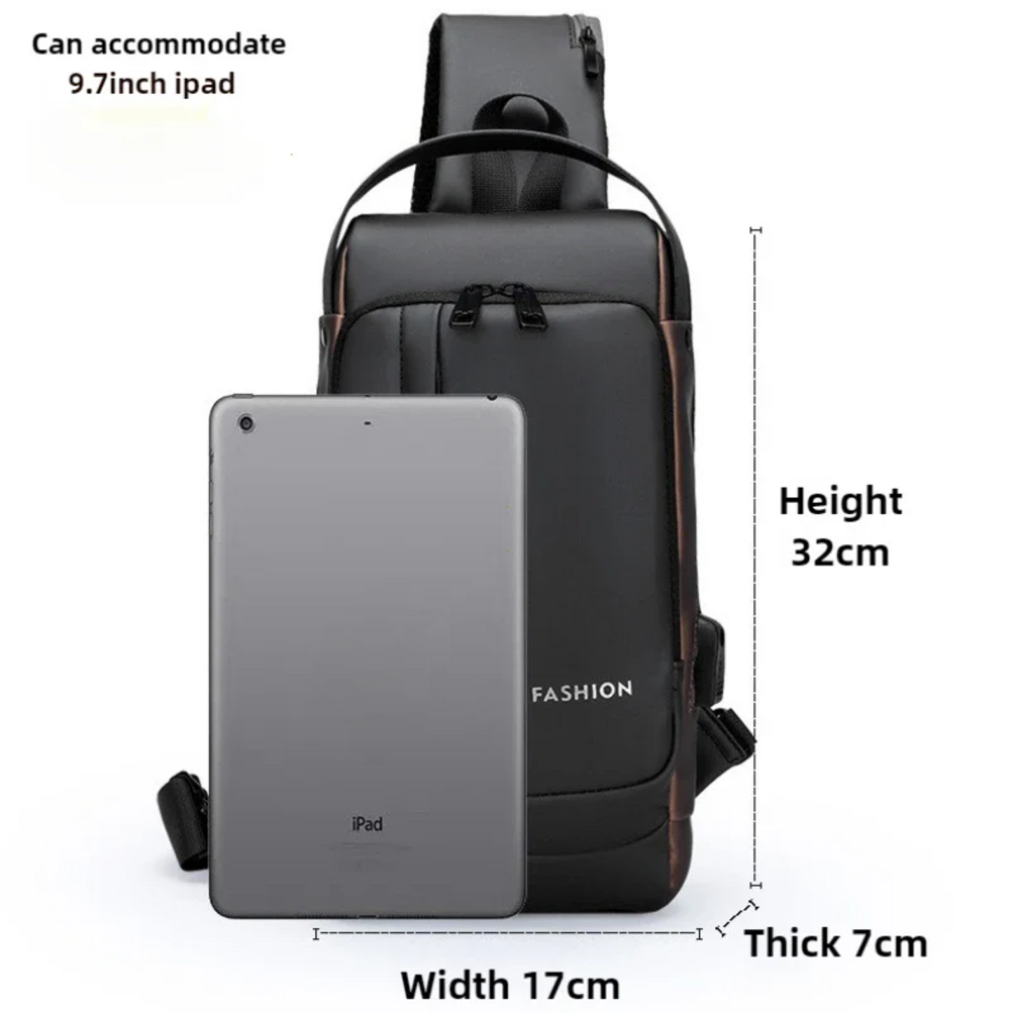Secure Travel Sling Bag