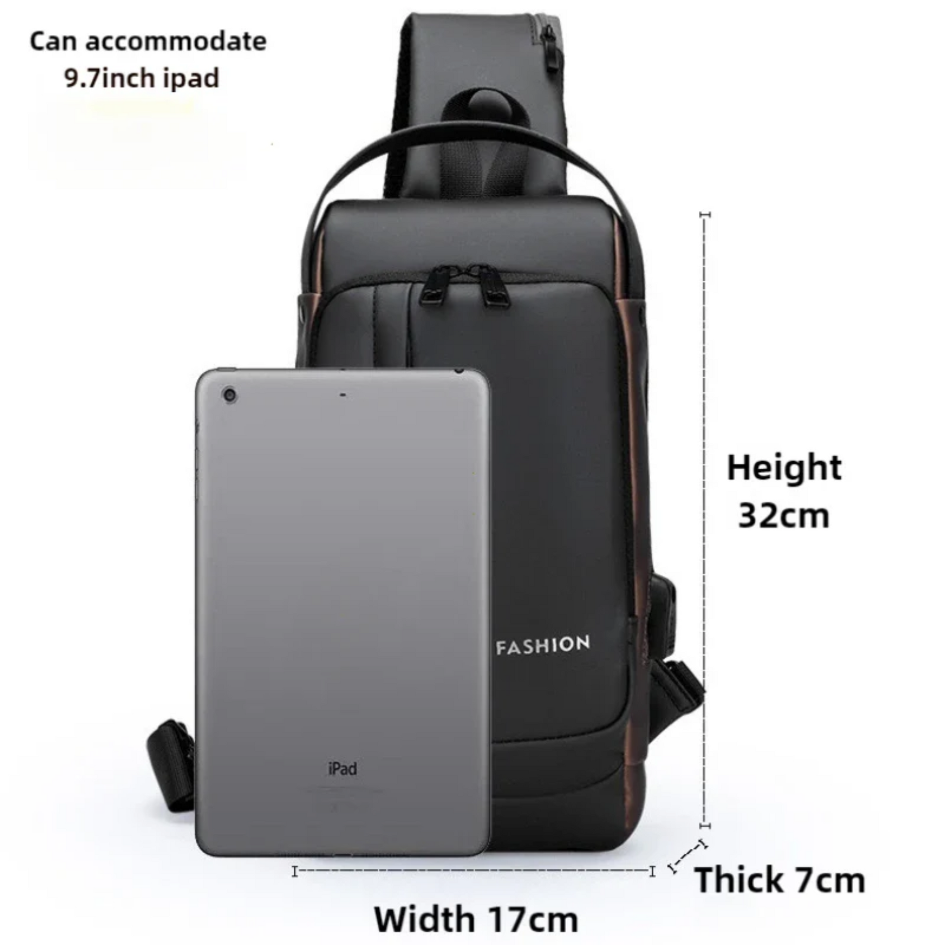 Secure Travel Sling Bag