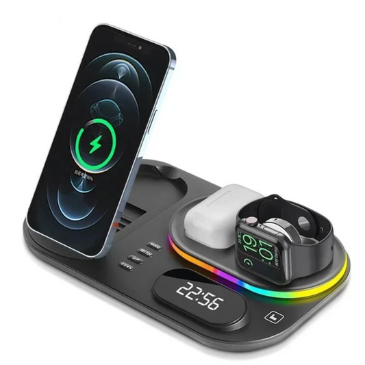 All in One Wireless Charger Black