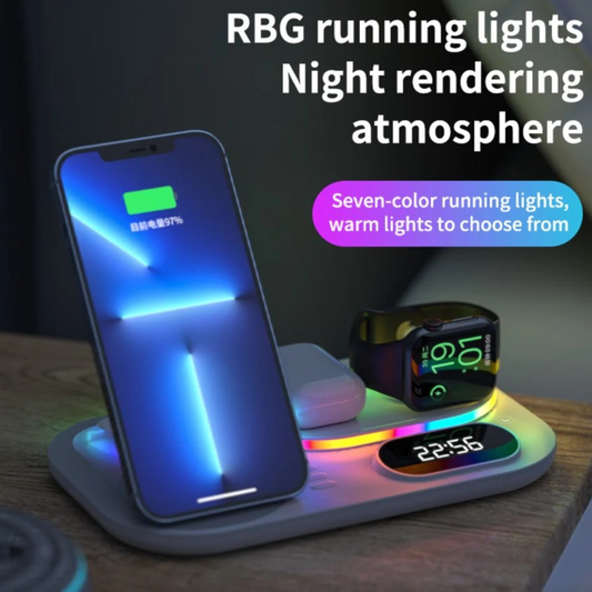All in One Wireless Charger Black