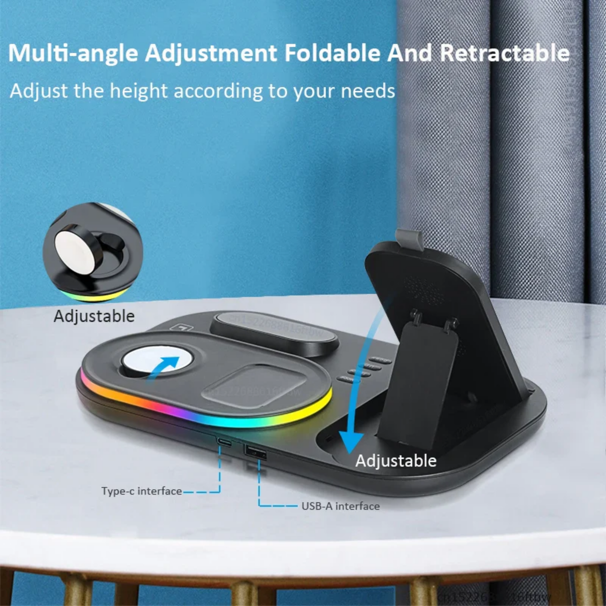 All in One Wireless Charger Black