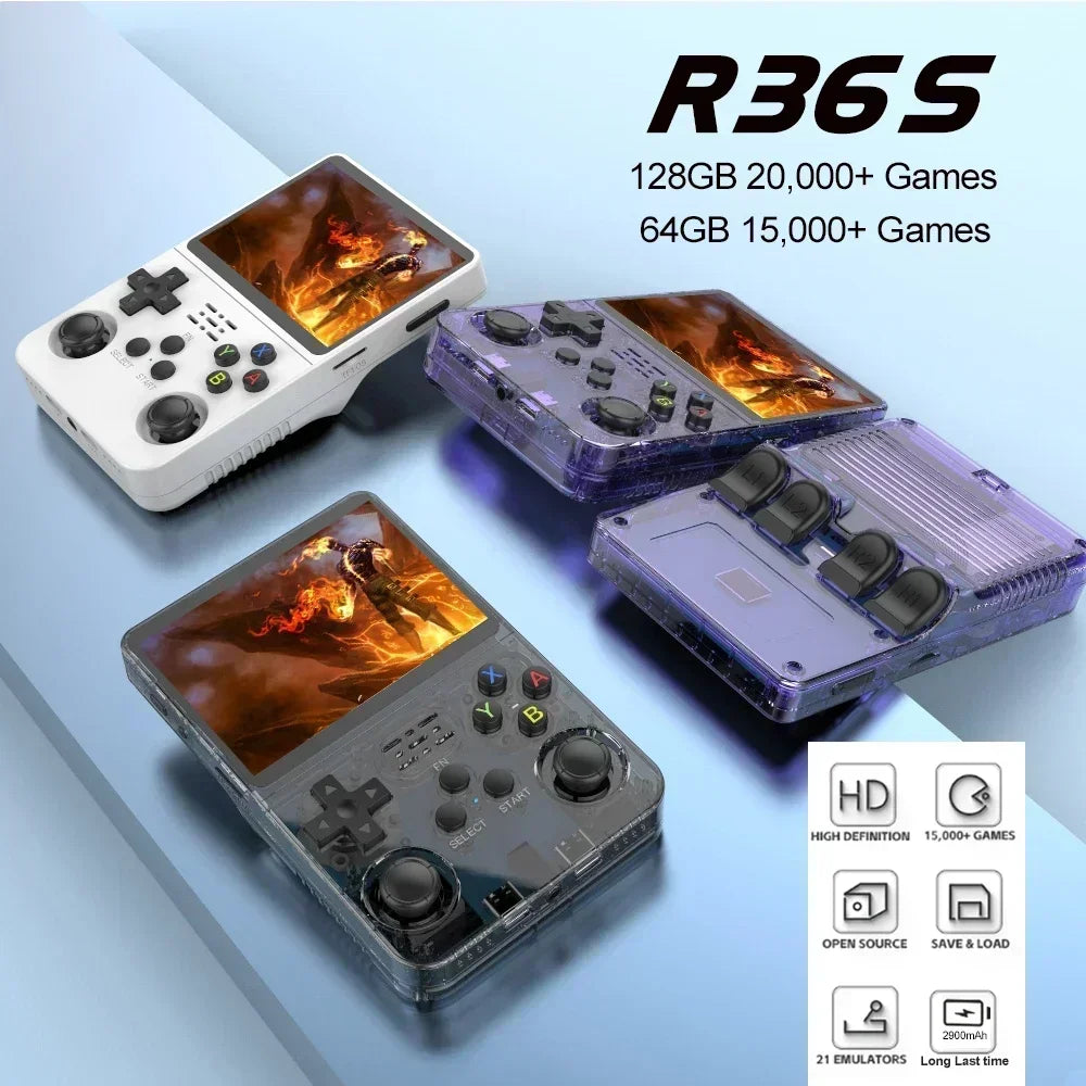 Retro Fun Pocket Game Console – 128GB