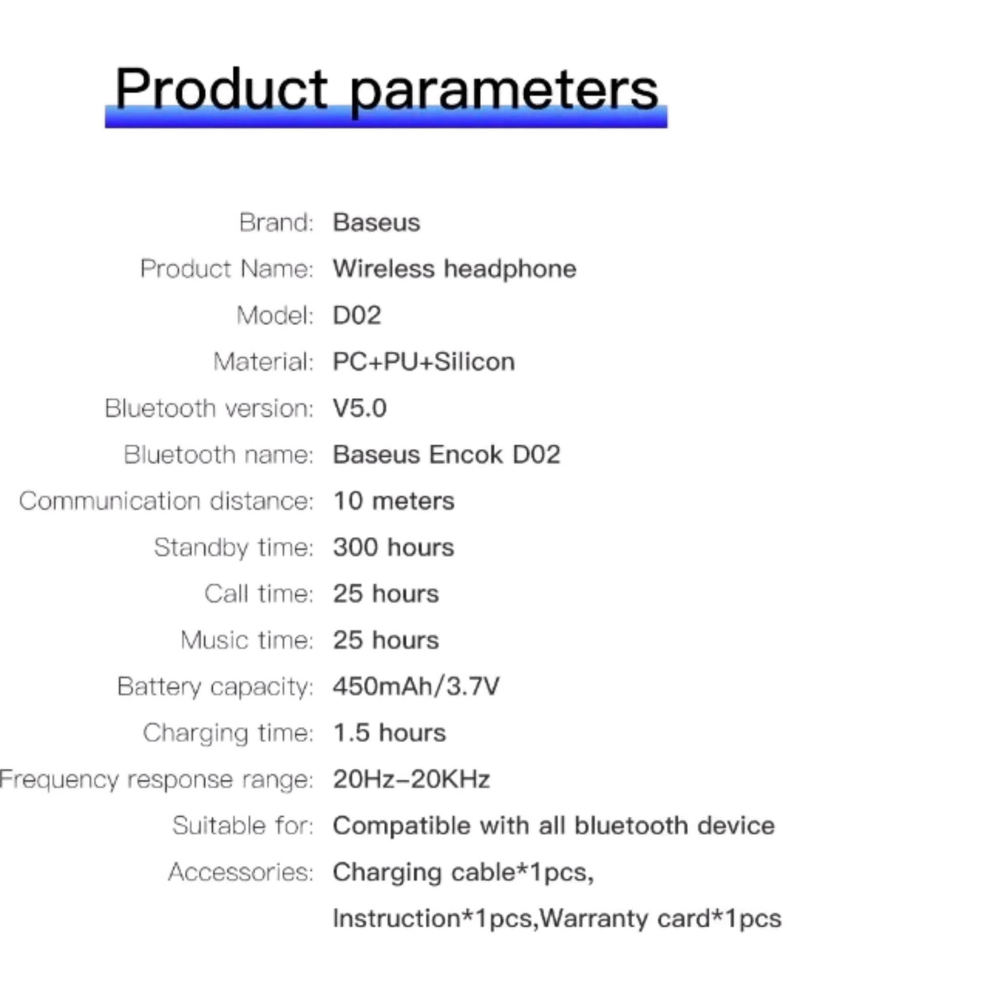Baseus D Pro Wireless Headphones