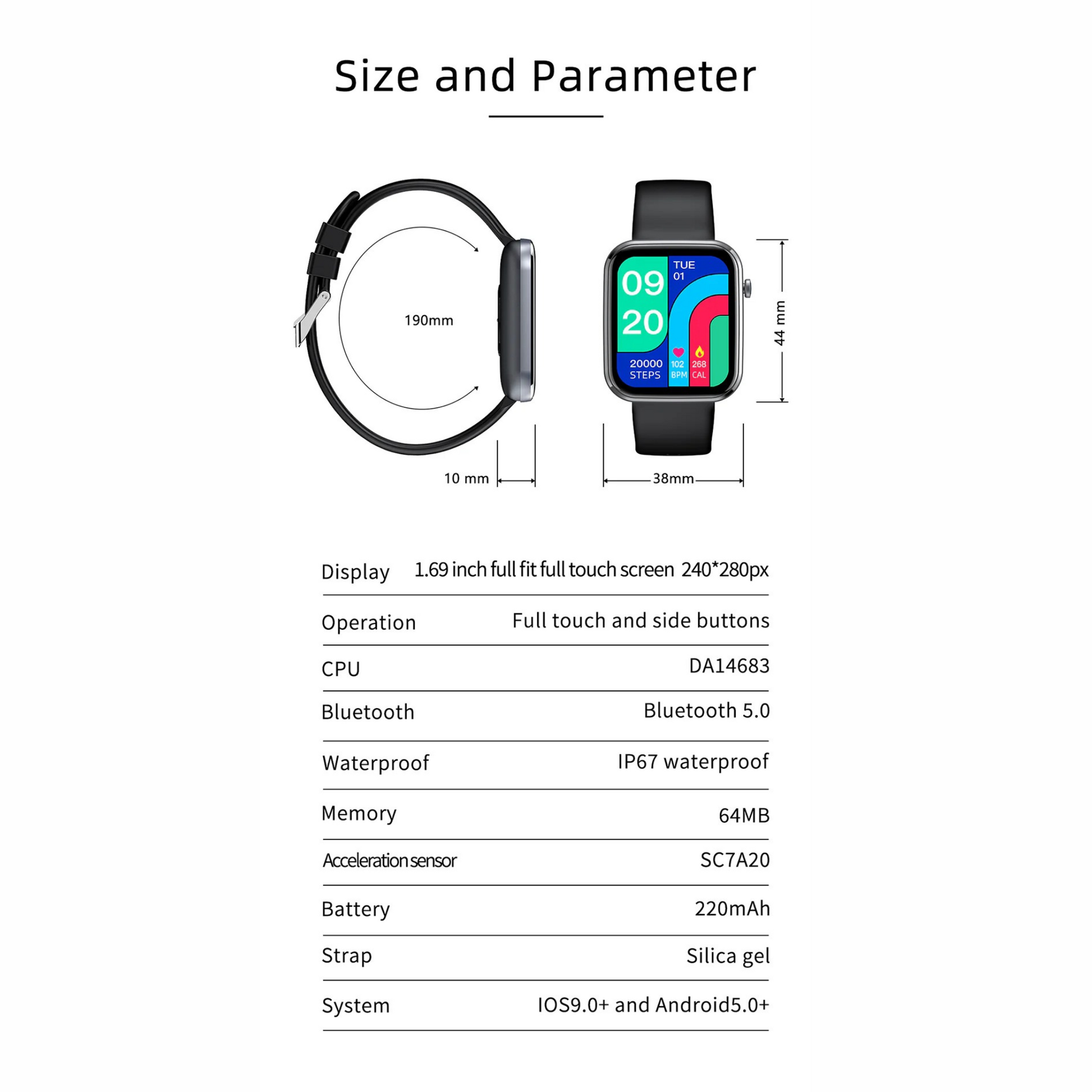 Colmi Smart Life Watch