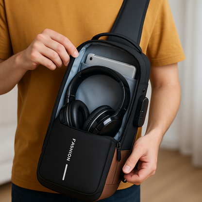 Secure Travel Sling Bag