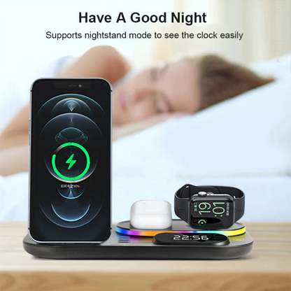 All in One Wireless Charger Black