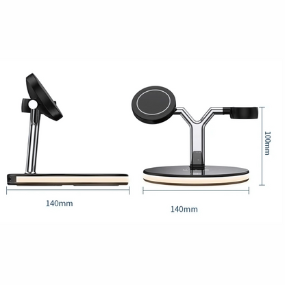 Magnetic Charging Hub for Apple - Black